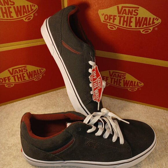 VANS Men's 6.5/Women's 8 Seldan Suede Raven/White VN0A4TZEAJI - Picture 12 of 12